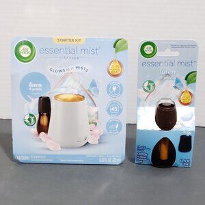 Air Wick Essential Mist Diffuser KIt Essential Mist - Refill Linen & Petals